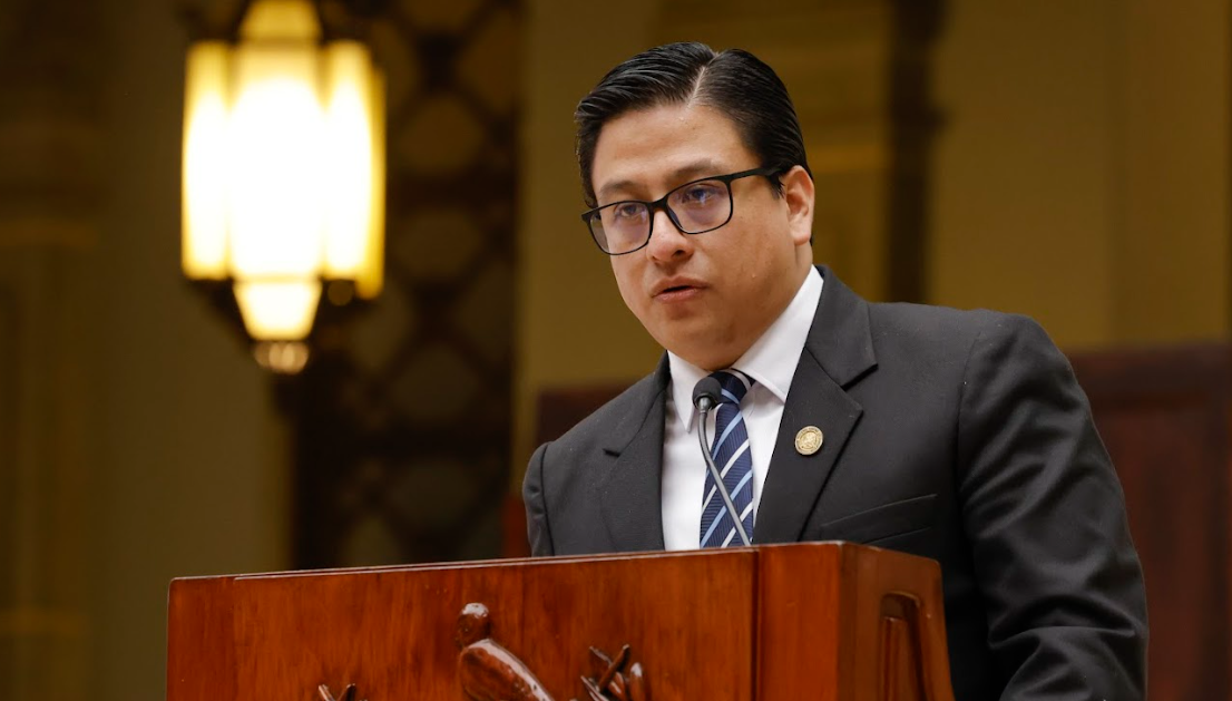 Titular de la Comisión Nacional contra la Corrupción (CNC), Julio Flores. / Foto: Alex Jacinto.