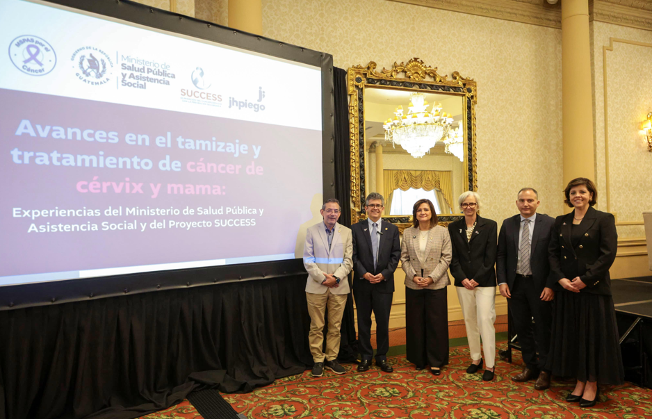 El MSPAS presenta avances en tamizaje y tratamiento del cáncer de cérvix