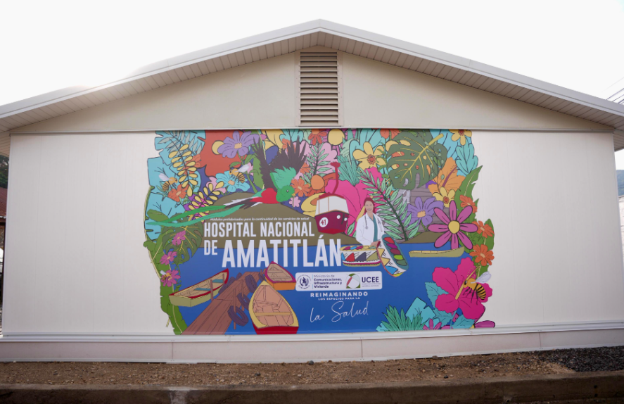 En fotos: Así son los módulos temporales recibidos por el Hospital de Amatitlán