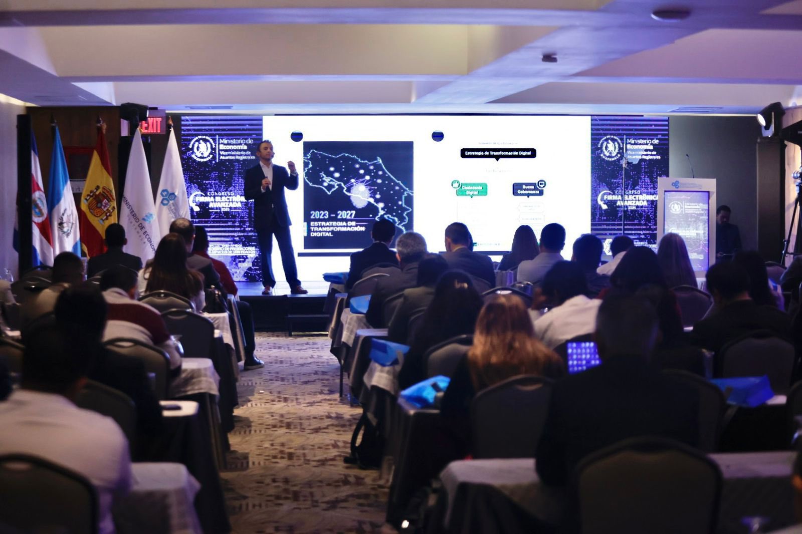 Guatemala realiza Congreso de Firma Electrónica Avanzada . / Foto: Mineco.