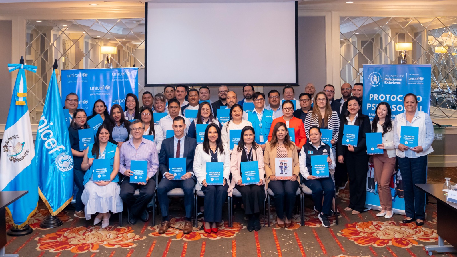 Minex y UNICEF inauguran taller sobre protocolo psicosocial para la protección consular. / Foto: Minex.
