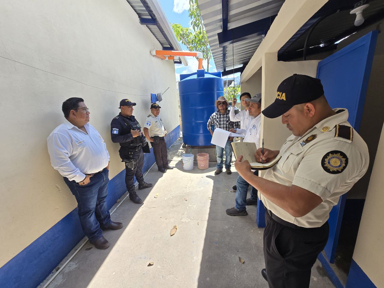 Verifican instalaciones de la PNC en Chiquimula y Camotán