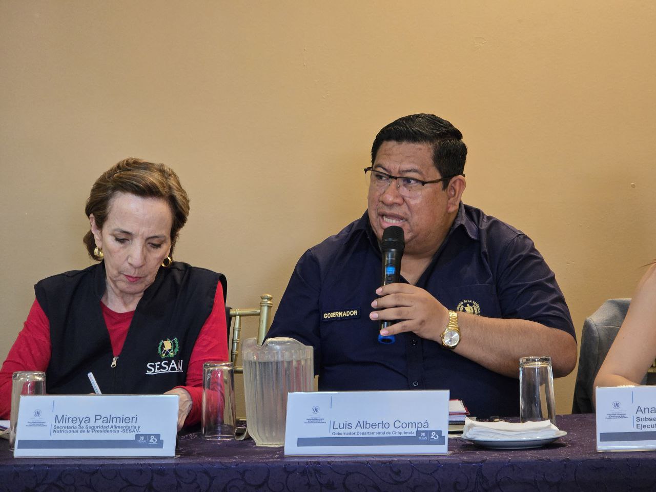 Se impulsa la agenda territorial de Seguridad Alimentaria y Nutricional