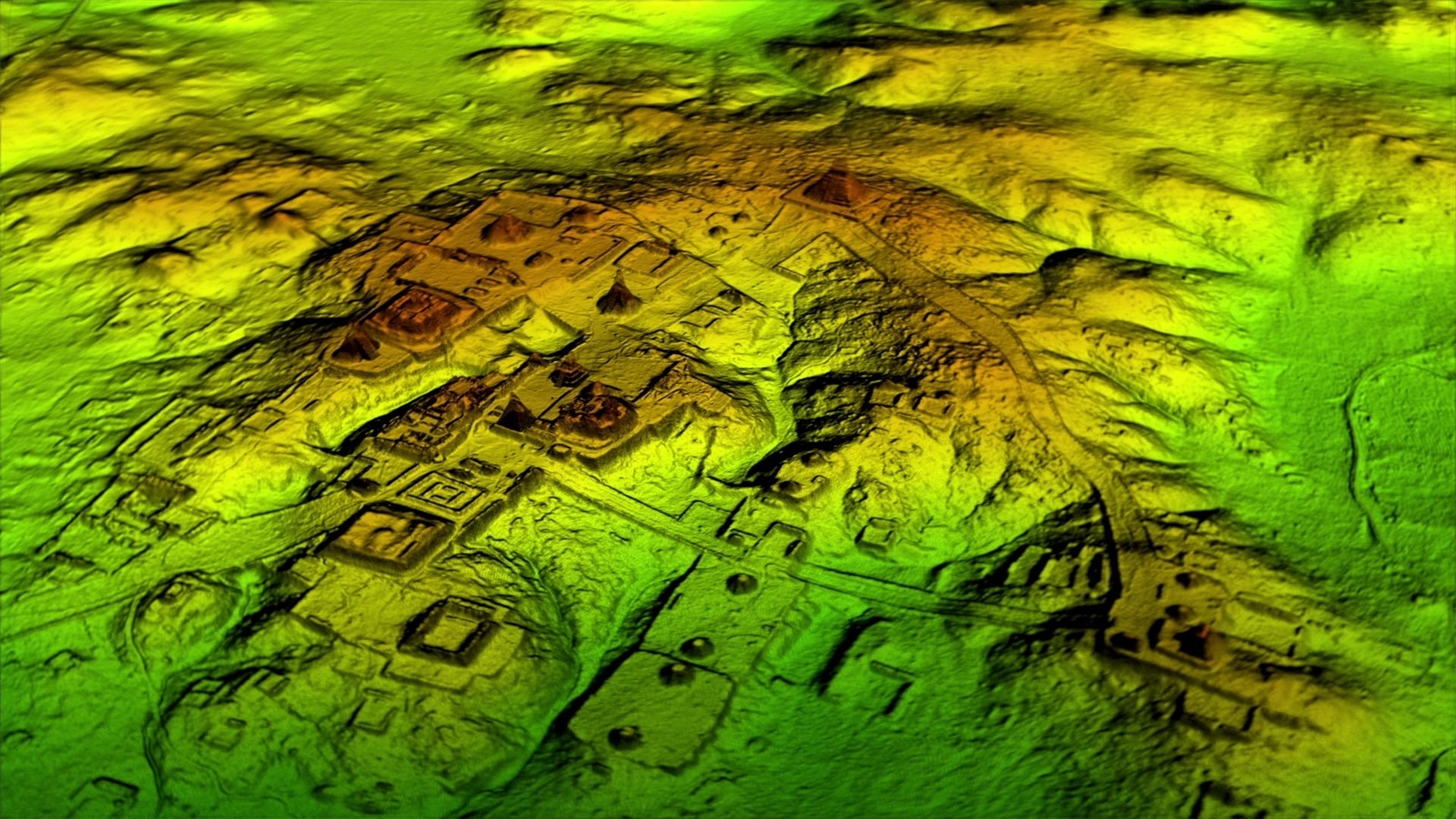 Estudio ofrece clave del urbanismo maya al permitir detectar edificios bajo la selva