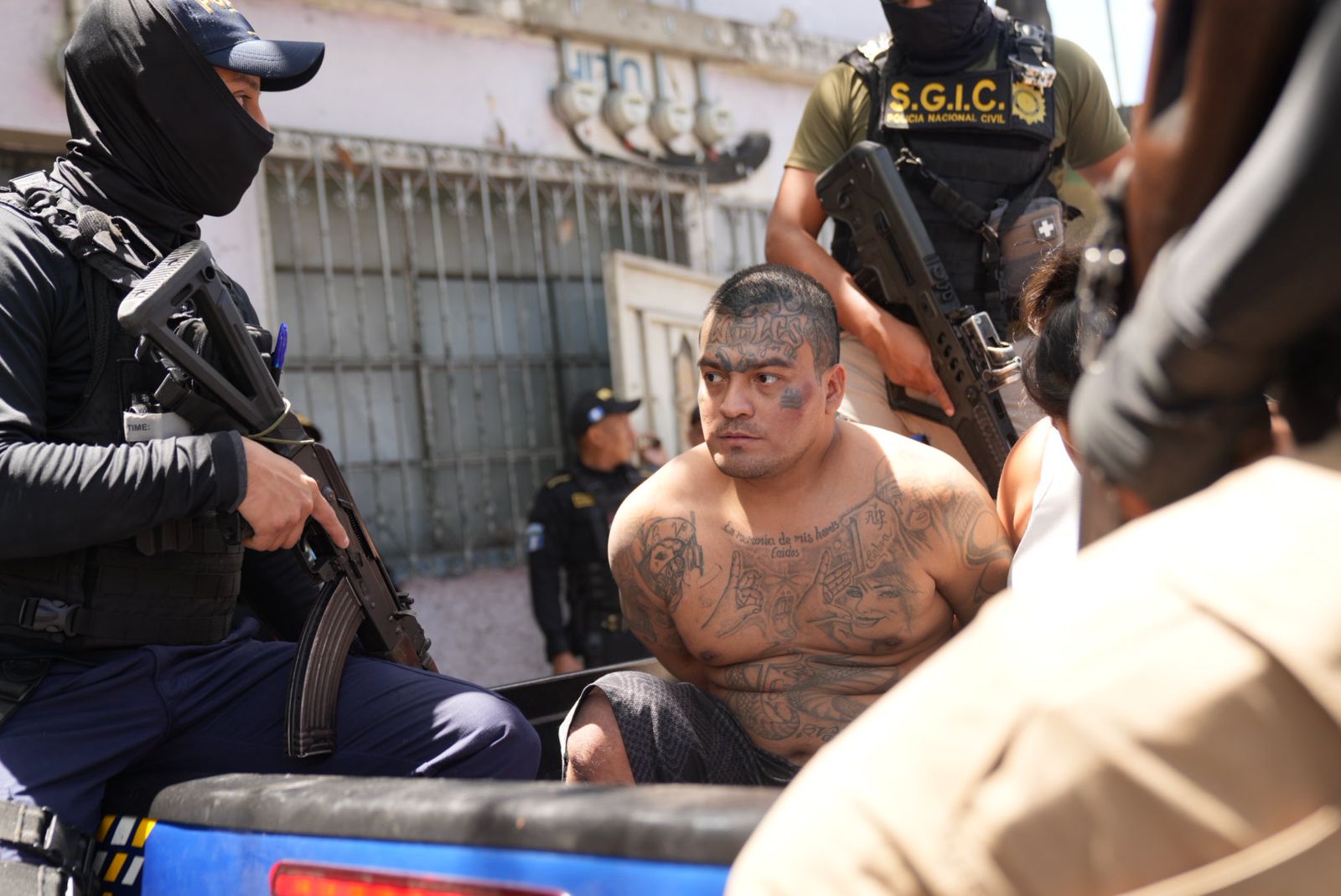 Luego de la captura del salvadoreño, las autoridades guatemaltecas anunciaron que Pérez Ramos será trasladado a la frontera de Valle Nuevo, en Jalpatagua, Jutiapa. Allí será entregado a las autoridades del país vecino. / Foto: PNC