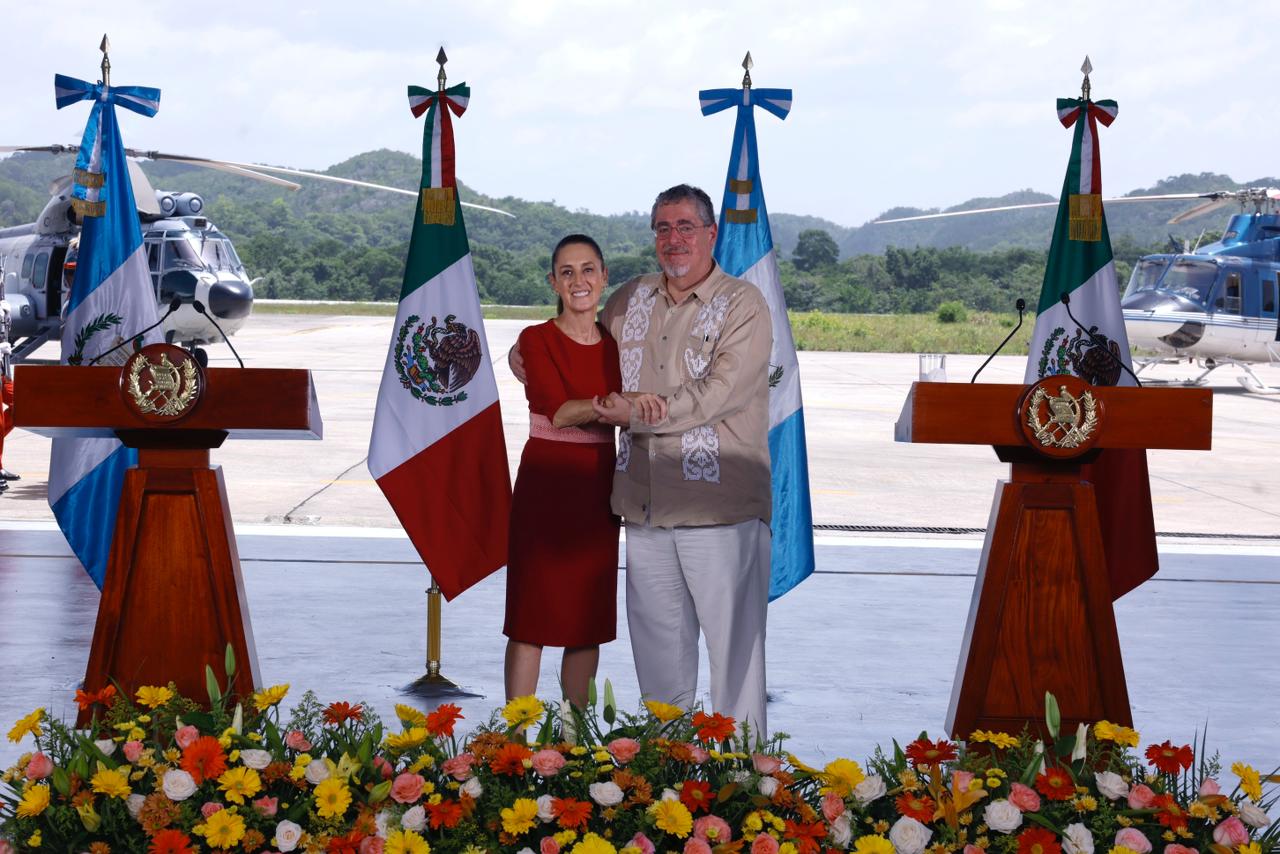 Presidente Arévalo: “Valoramos muchísimo las iniciativas de México que buscan la interconexión ferroviaria entre ambos&nbsp;países”
