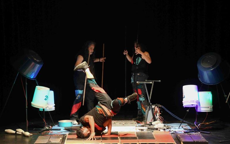 Presentación de Badum Circo Musical en el Festival de Junio. / Foto: Ministerio de Cultura y Deportes.