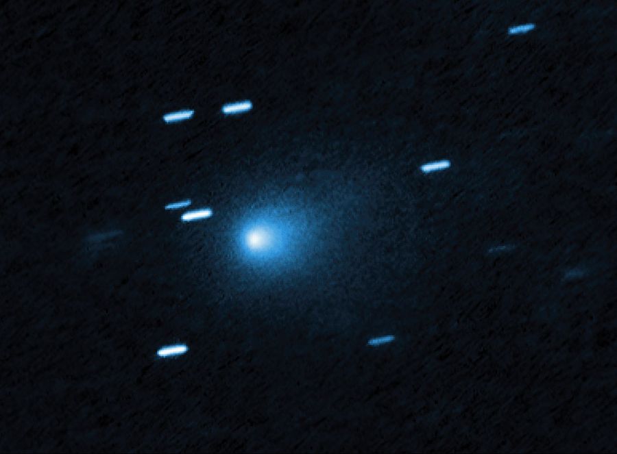 El cometa seguirá siendo visible, indicó la NASA. / Foto: NASA, ESA, David Jewitt (UCLA).
