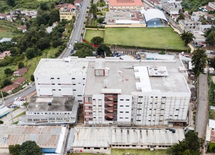 Avanzan trabajos en el nuevo Hospital Departamental de Sololá