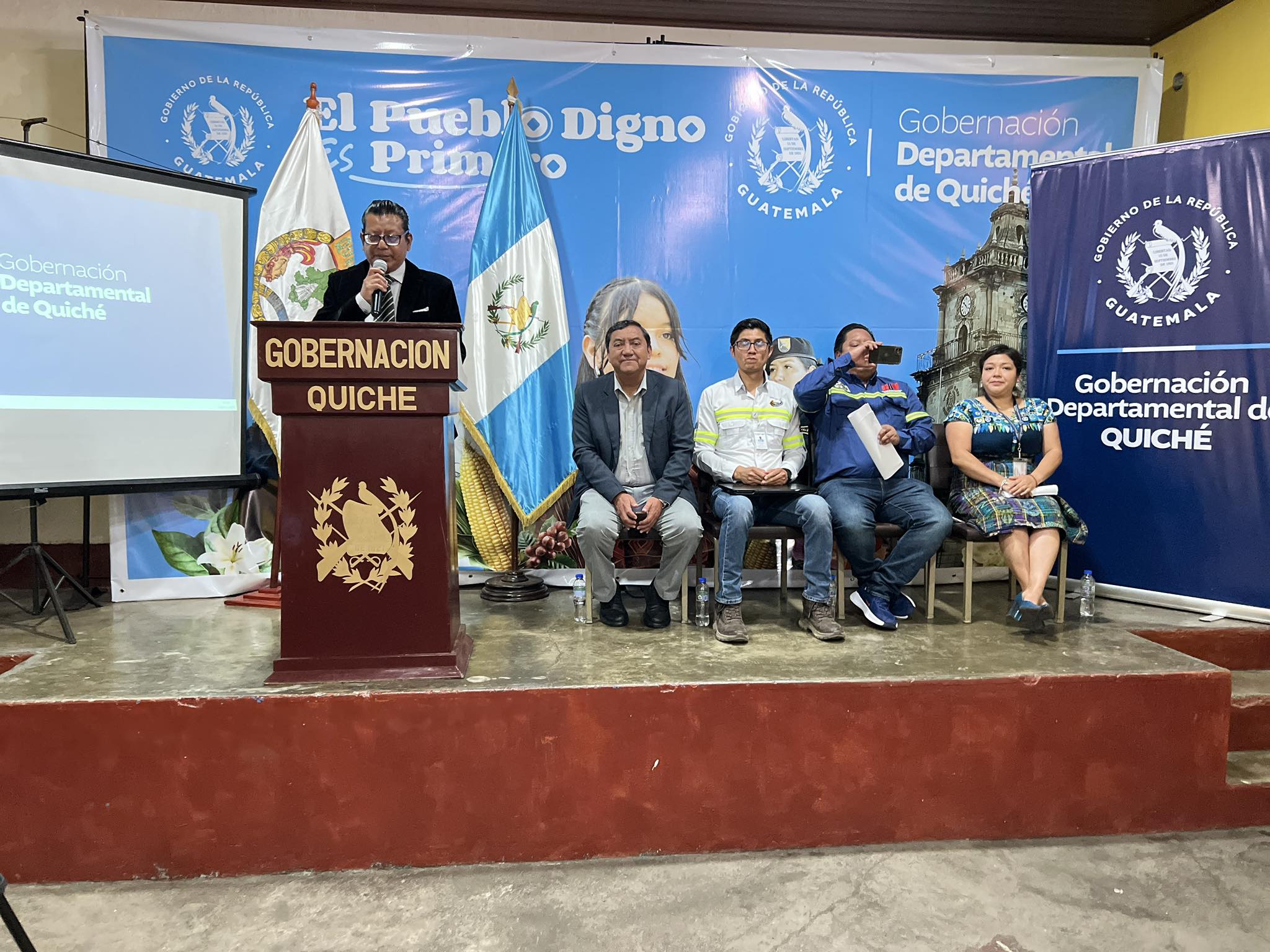 Quiché fortalece la comunicación entre instituciones del Ejecutivo y medios locales