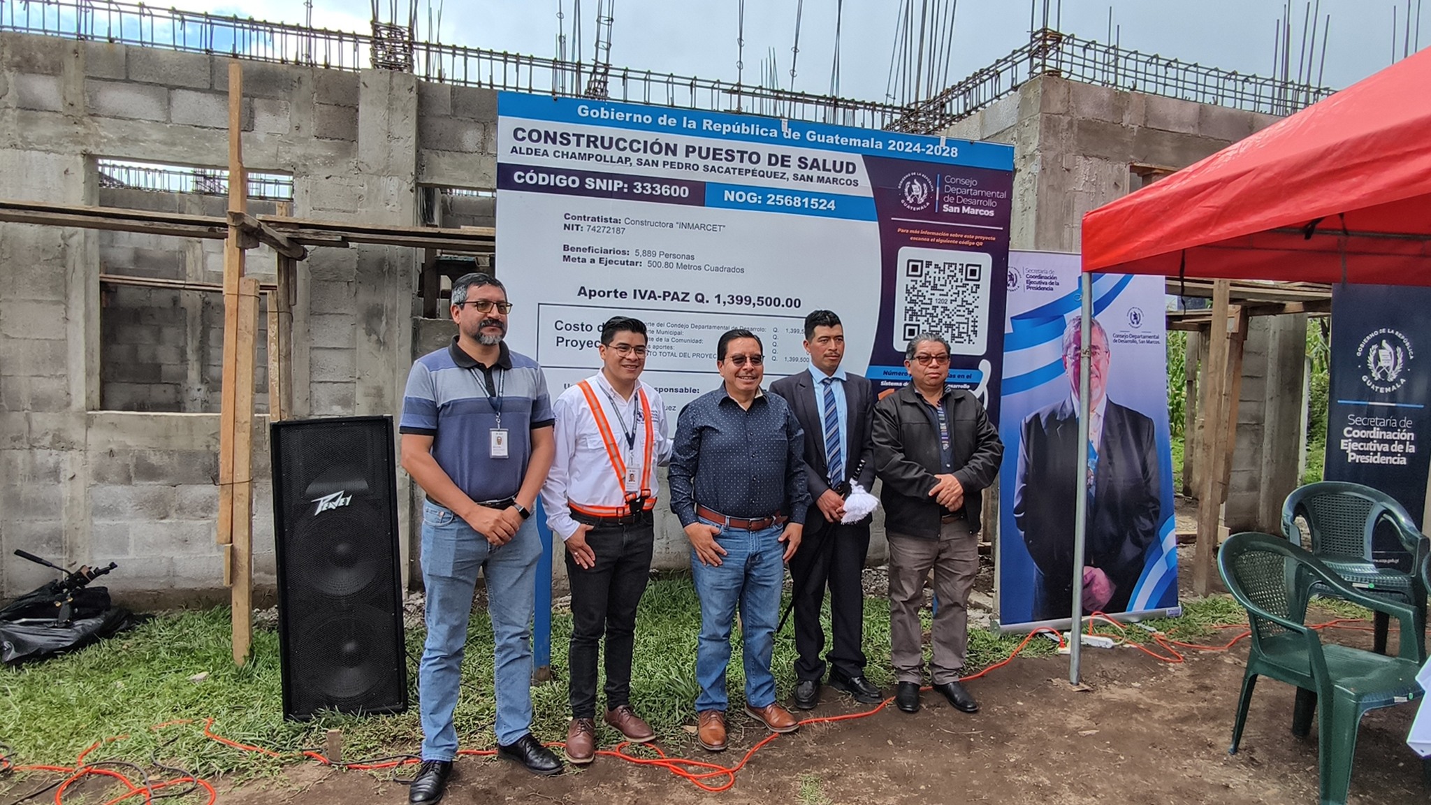 Compromiso con la transparencia en la ejecución de obras para San Marcos