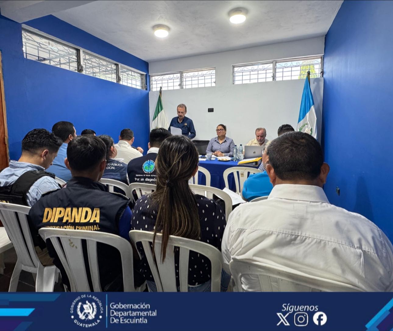Fortalecen acciones en materia de seguridad para los municipios de Escuintla