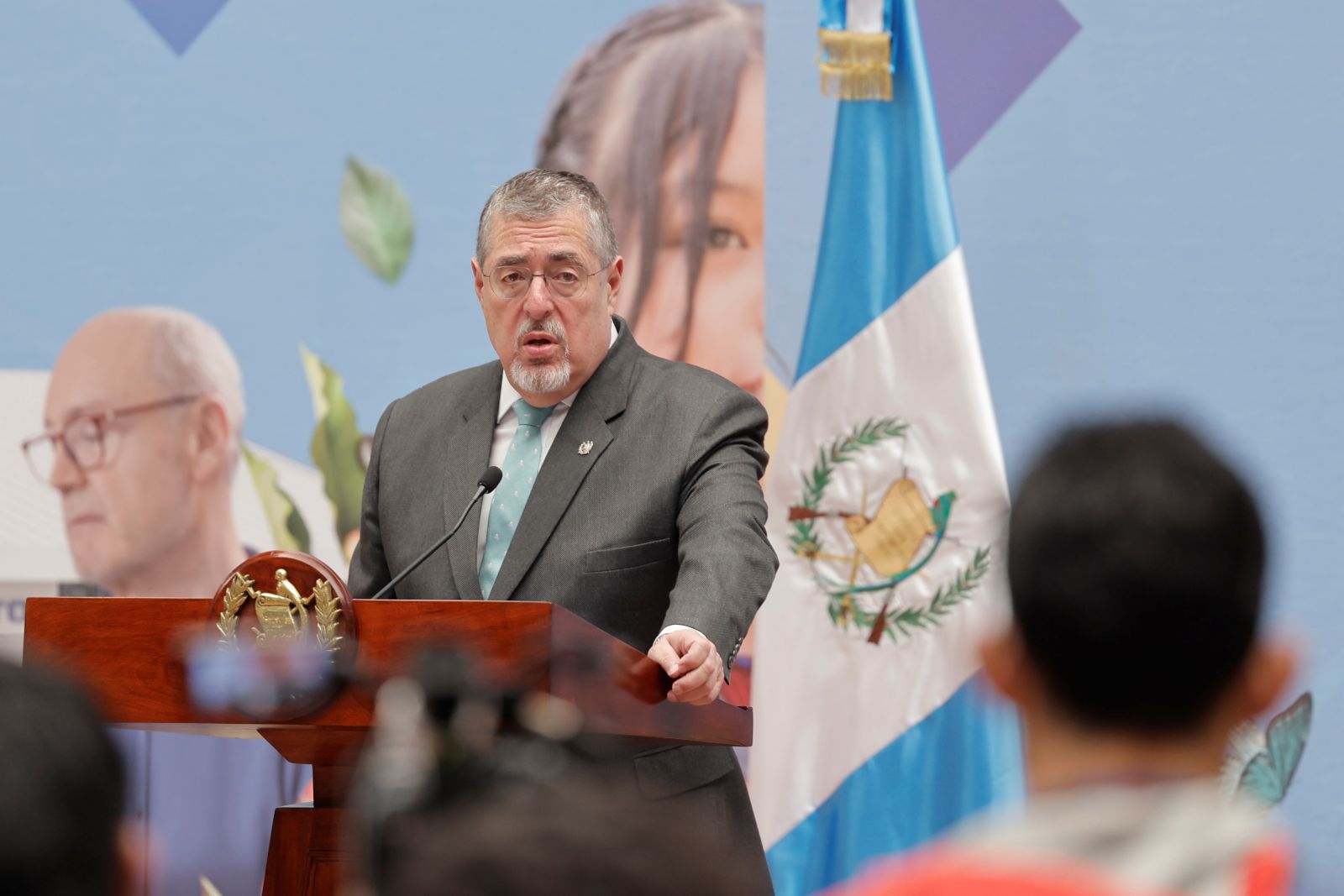 El presidente Bernardo Arévalo considera necesario reafirmar los principios del multilateralismo en el seno de la ONU. /Foto: Anali Camey