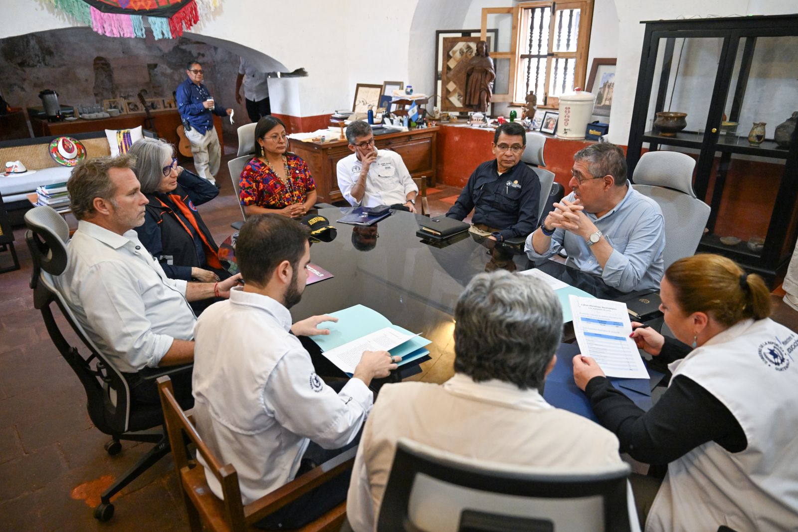 Presidente Arévalo destaca resultados de la gira departamental por Sacatepéquez
