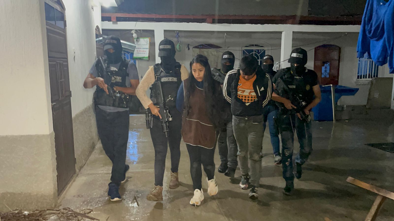 PNC rescata a niña secuestrada y captura a pareja de plagiarios