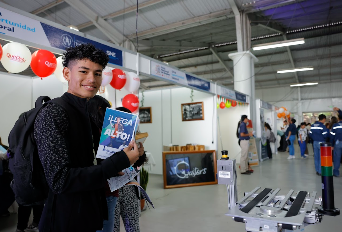 Impresiones de los participantes de la segunda Feria Nacional del Empleo. / Foto: Gilber García.