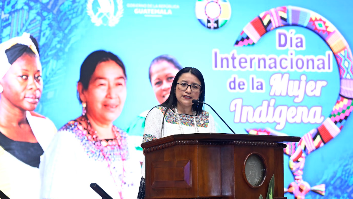 Defensora de la Mujer Indígena, María Xol. / Foto: Álvaro Interiano.