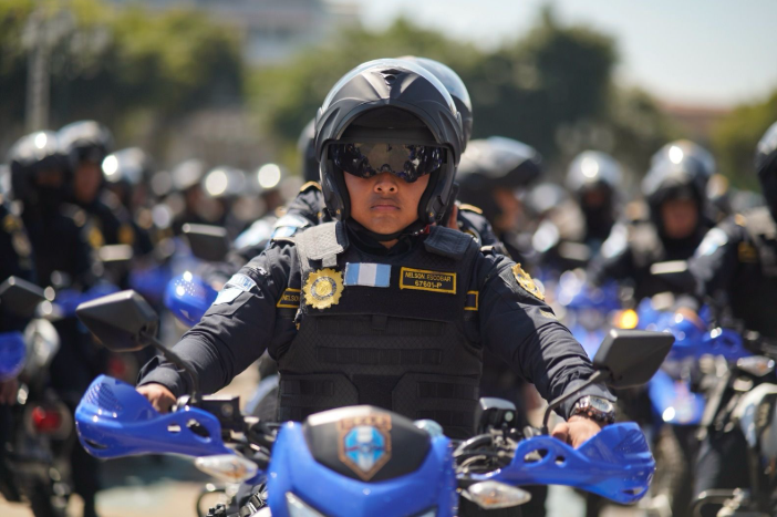 La incorporación de motocicletas permitirá a los agentes desplazarse con mayor rapidez. / Foto: PNC