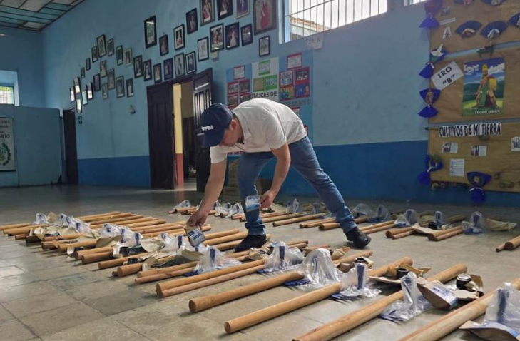 MAGA impulsa huertos escolares pedagógicos en Chiquimula