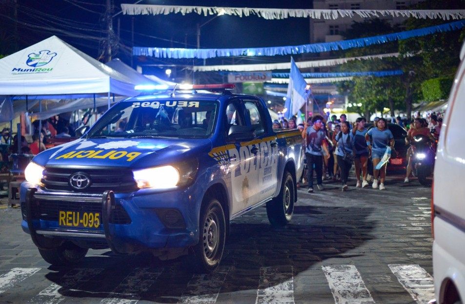Resultados de acciones de seguridad durante fiestas patrias en Retalhuleu