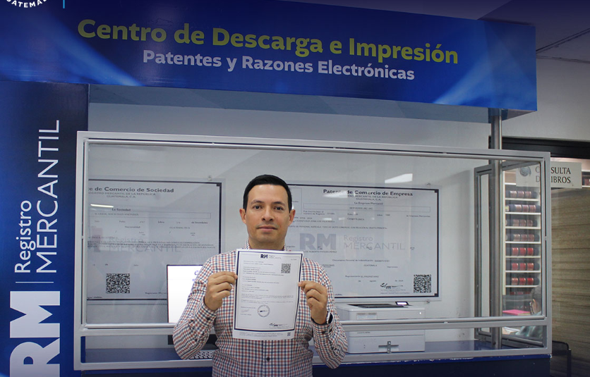 Registro Mercantil cuenta con quiosco tecnológico para agilizar impresión de documentos. / Foto: Mineco.