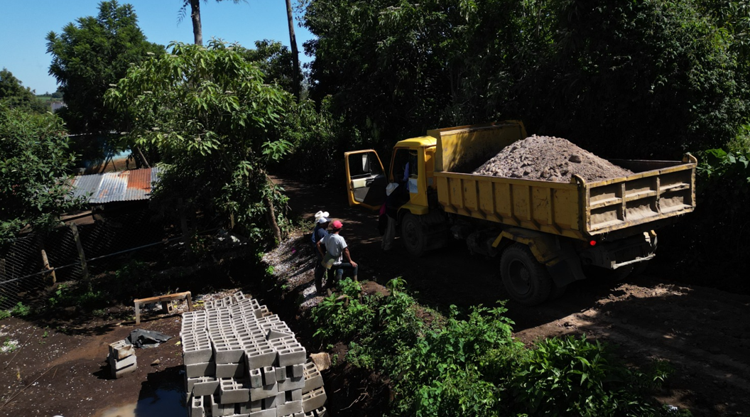 Unidad de convoyes avanza en el fortalecimiento vial en los departamentos de Jalapa y Quiché. (Foto: CIV)