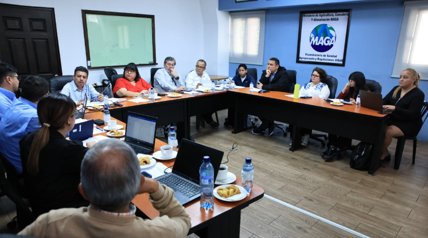 La actividad fue encabezada por Mayra Motta, viceministra del Visar. / Foto: MAGA.