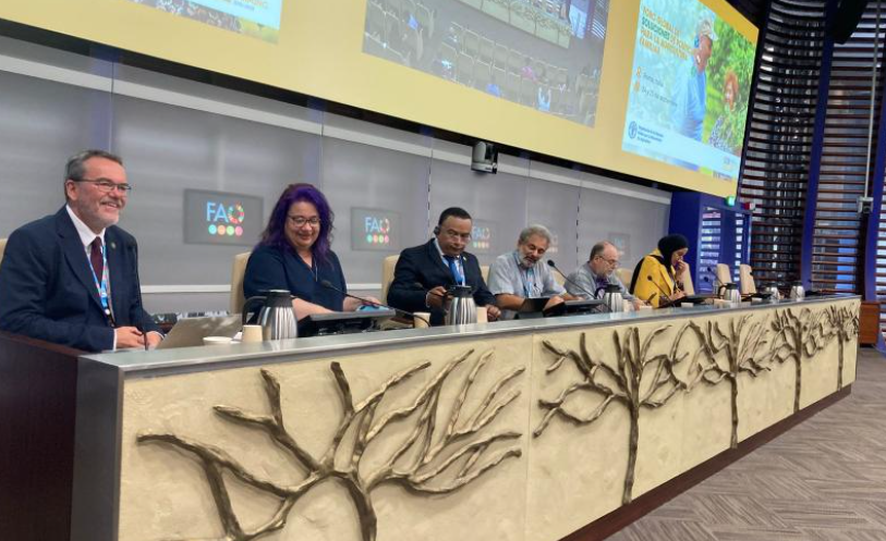 Otro de los puntos sobresalientes fue la presentación de las plataformas de innovación ASIS y GADAS, herramientas digitales que apoyan la toma de decisiones estratégicas en el campo. / Foto: MAGA