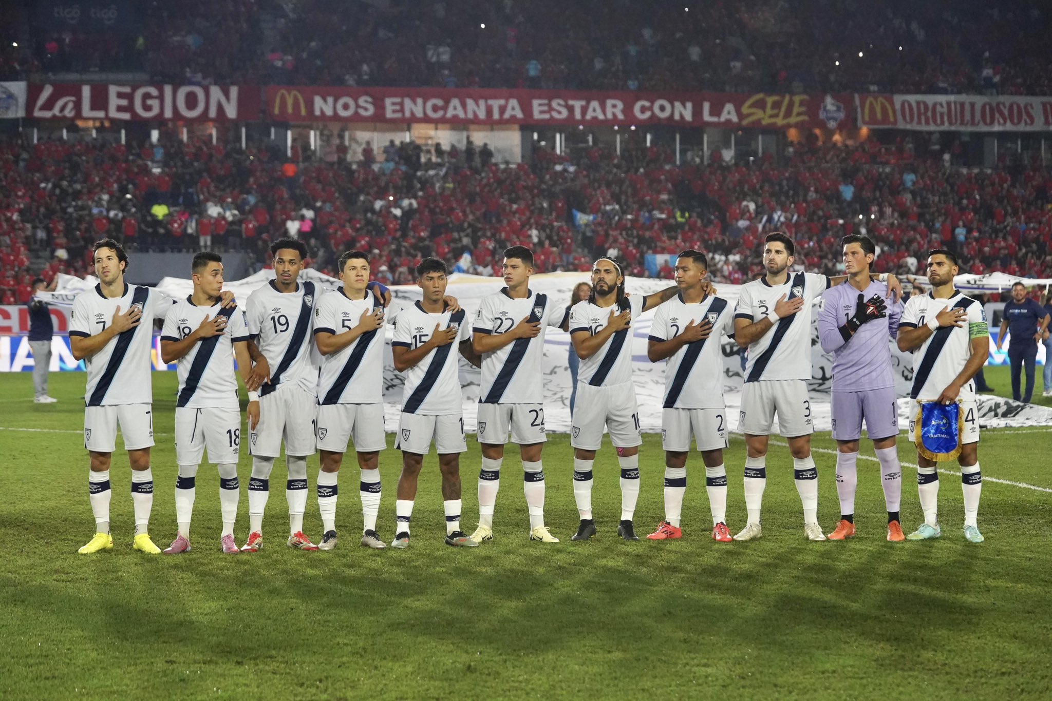 Convocatoria de Guatemala para jugar ante Surinam y El Salvador en la eliminatoria mundialista