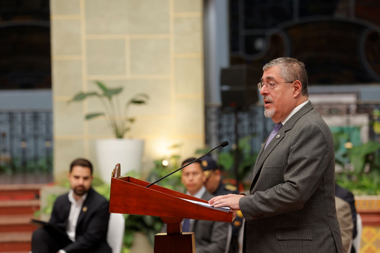 Presidente Arévalo: “Voy a tu tierra y desde tu tierra vamos a trabajar por el bienestar”