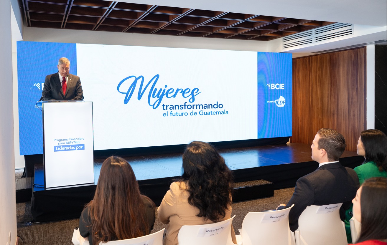BCIE y la República de China (Taiwán) lanzan en Guatemala el Programa Financiero para Mipymes lideradas por mujeres. / Foto: BCIE.