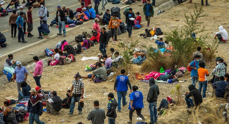 La mayoría de migrantes que llegan a México lo hace porque huye de la violencia en su país.