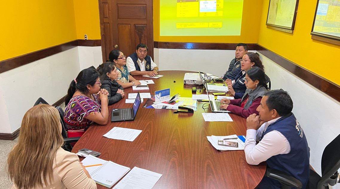 La mesa departamental Planea fortalece su articulación interinstitucional en Quiché