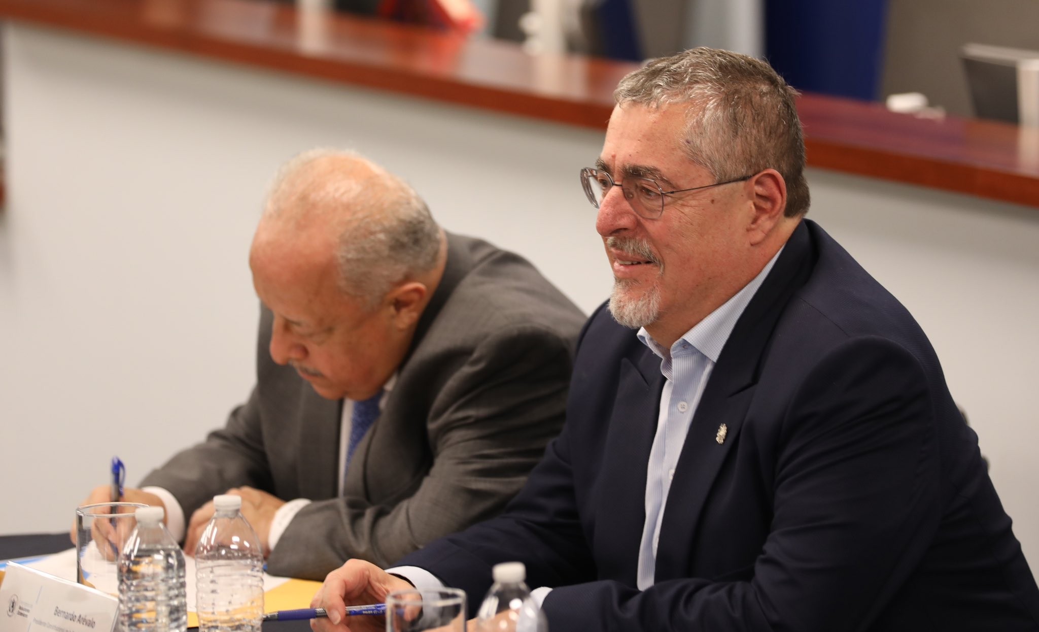 Presidente Bernardo Arévalo continua con agenda de trabajo en Nueva York