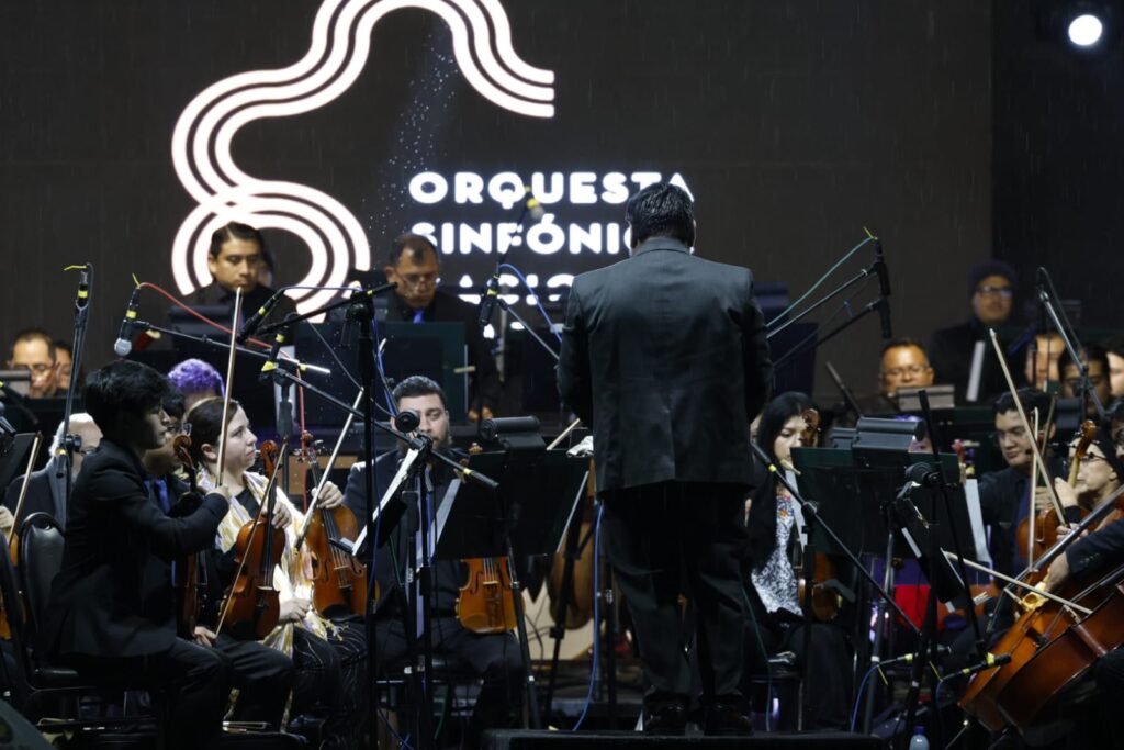 Gira departamental de la Orquesta Sinfónica Nacional finaliza en Quetzaltenango./Foto: MCD.