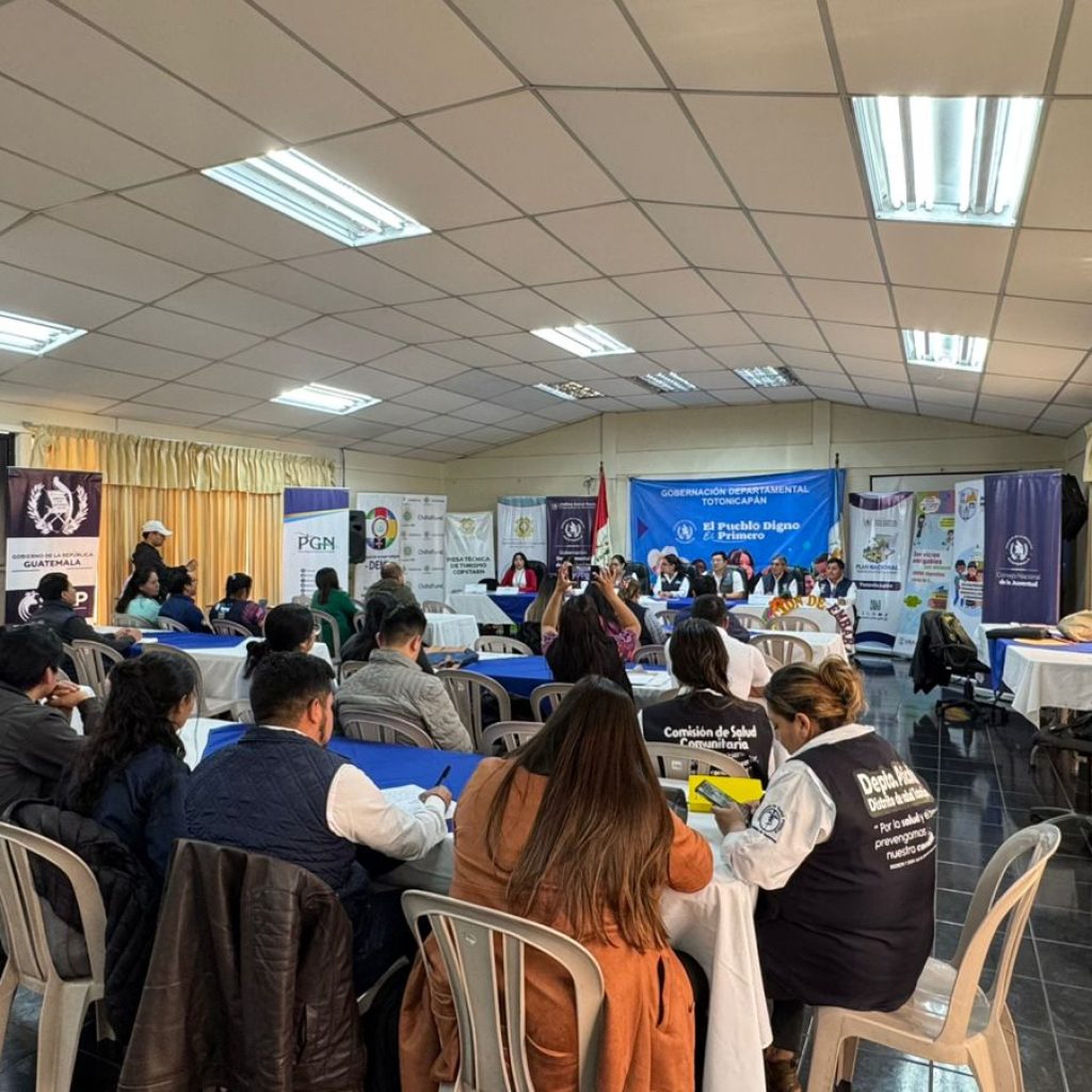 Codevet de Totonicapán da seguimiento a las acciones para la prevención de embarazos en adolescentes