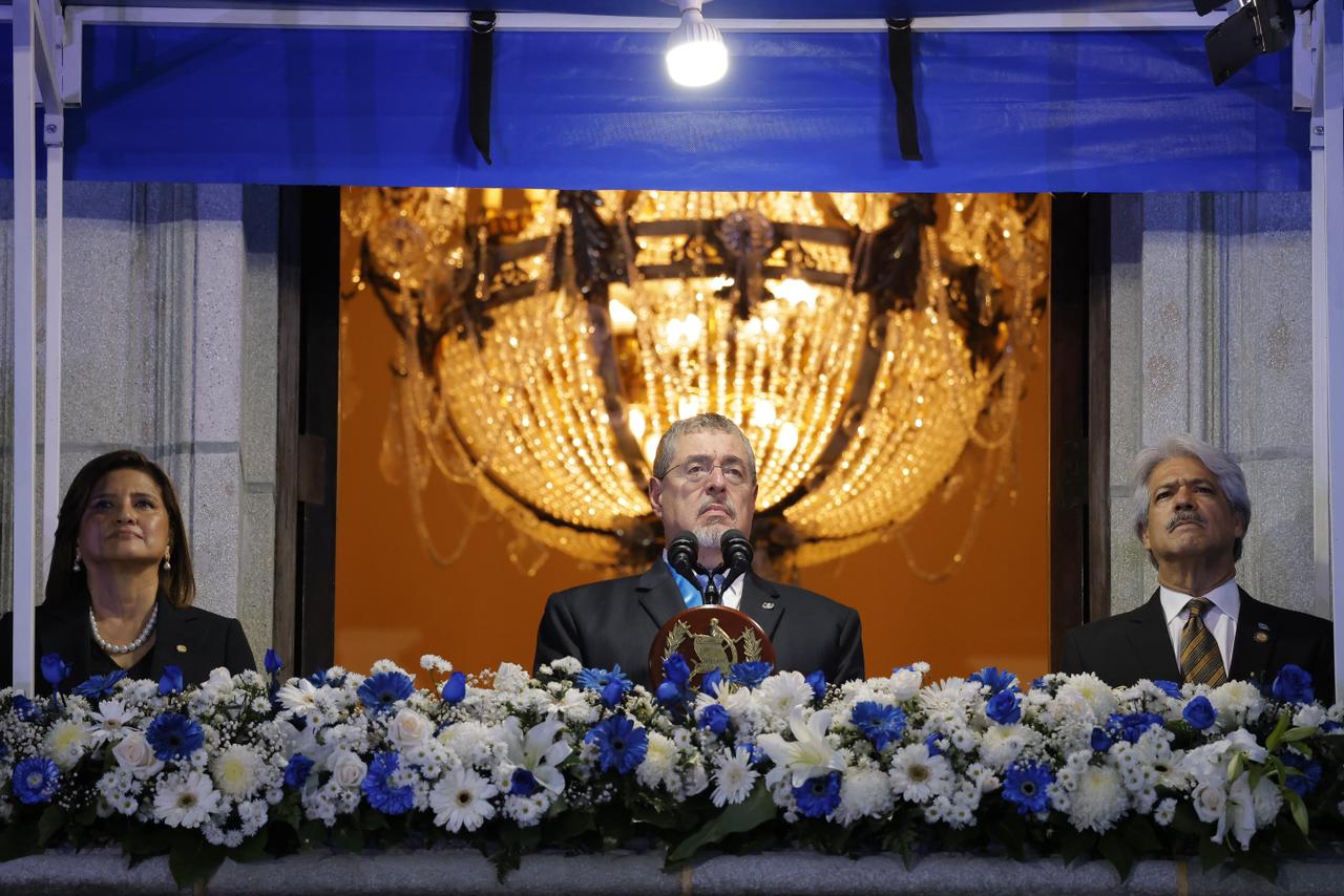 “Viva por siempre Guatemala”, presidente Bernardo Arévalo en el discurso por el aniversario de independencia