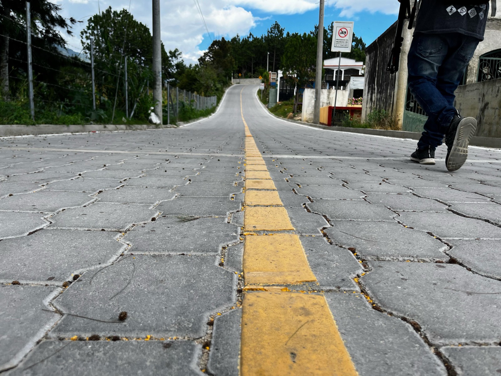 Inauguran proyecto de adoquinamiento en Aguacatán, Huehuetenango