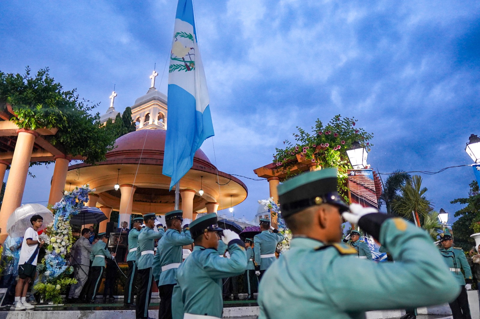 Destacan civismo y fervor patrio a través de una serie de actividades en Retalhuleu