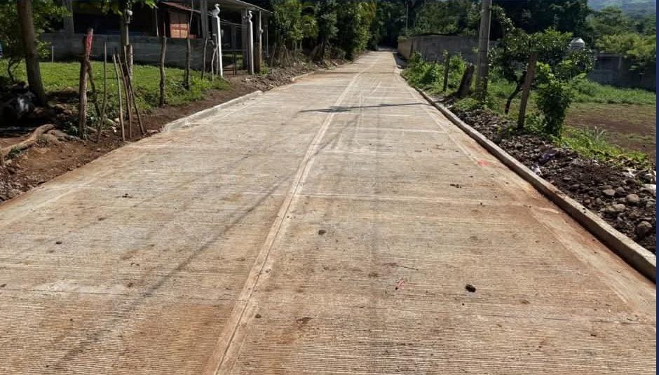 Avanza el mejoramiento de calle rural en Aldea El Porvenir, Pasaco, Jutiapa