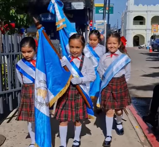 Acto cívico marca el inicio a las actividades patrias en Jutiapa