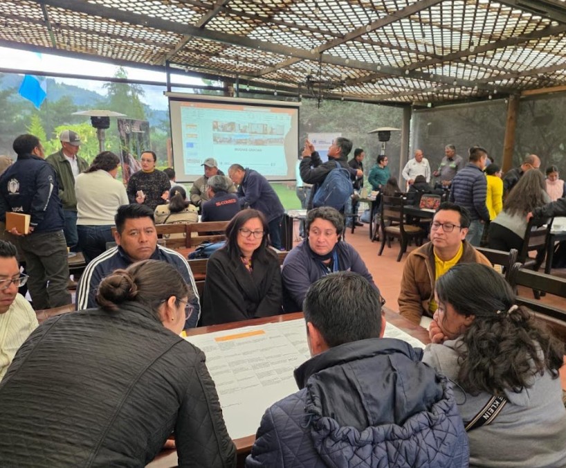 Taller de socialización del plan de acción estratégica de la cuenca del río Motagua en Chimaltenango