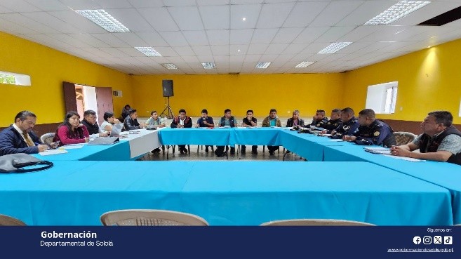 Autoridades coordinan acciones para fortalecer la seguridad en San Lucas Tolimán