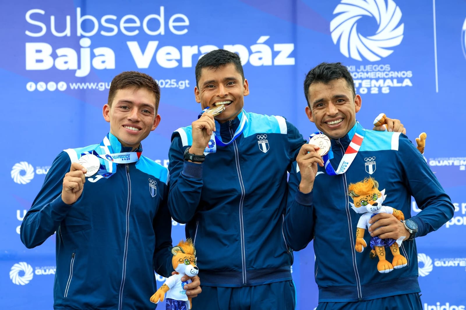 Los Barrondo dominan la marcha en los Juegos Centroamericanos Guatemala 2025