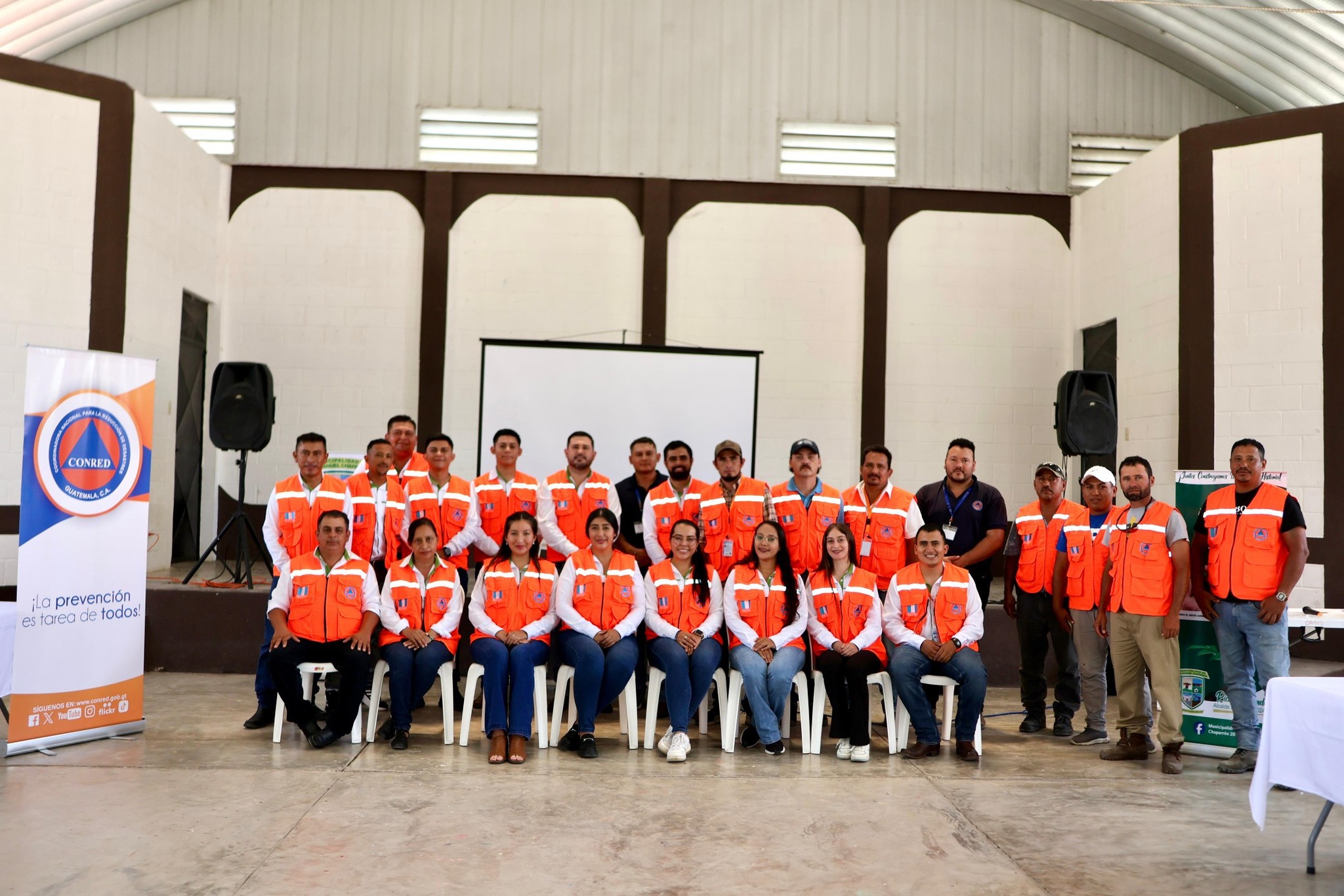 Fortalecimiento de la Comred en San Manuel Chaparrón