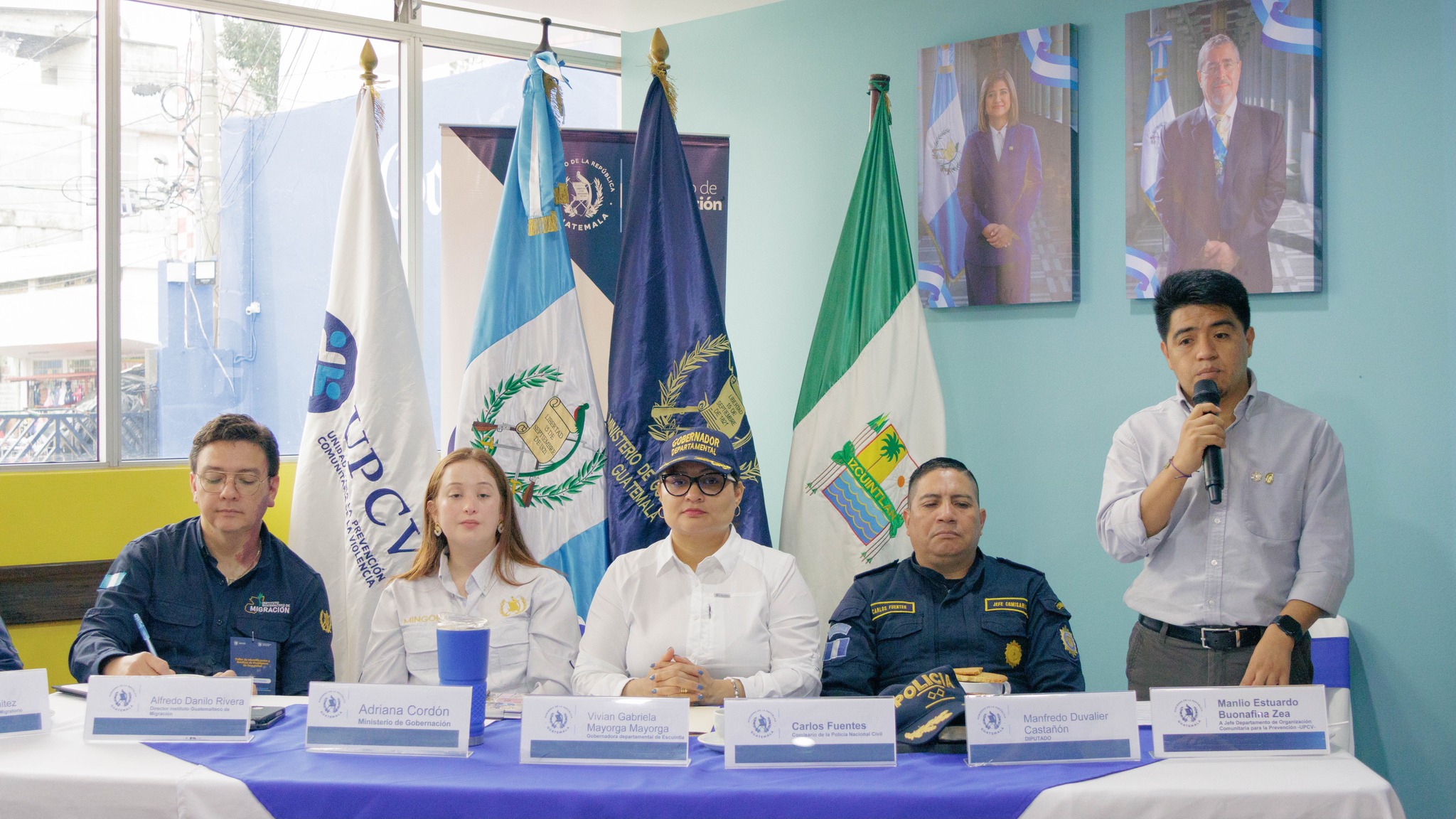 Impulsan taller de identificación y análisis de problemas de seguridad en Escuintla