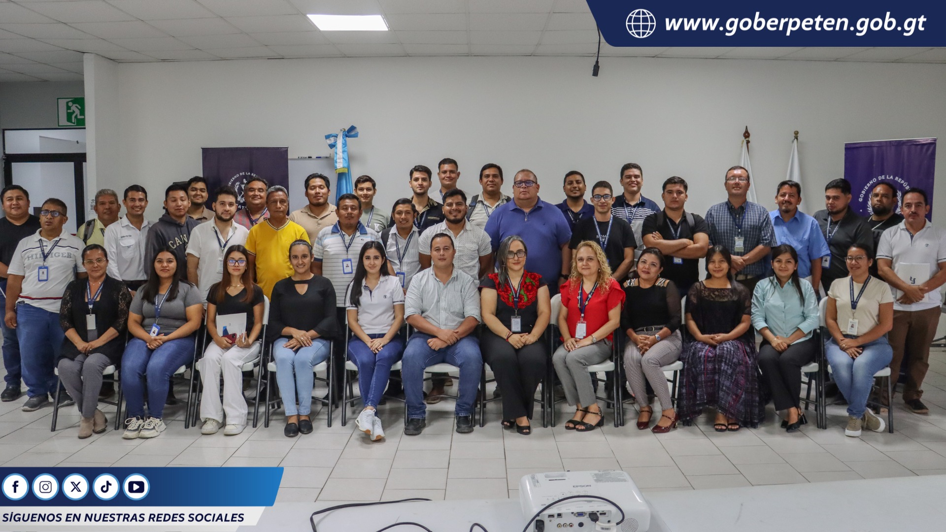 Gobernación de Petén concluye el curso “Ética para la Gestión Pública”