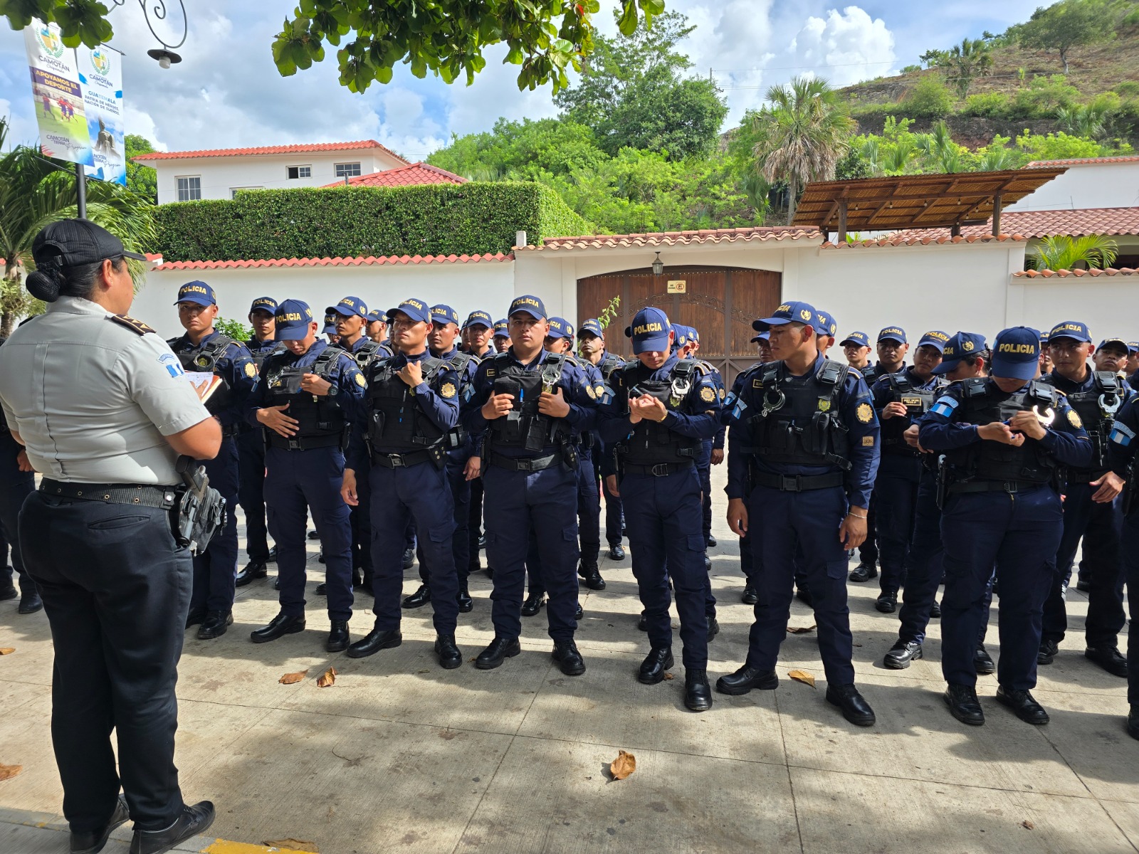 Nuevos agentes de la PNC se integran a la Comisaría 23 en Chiquimula