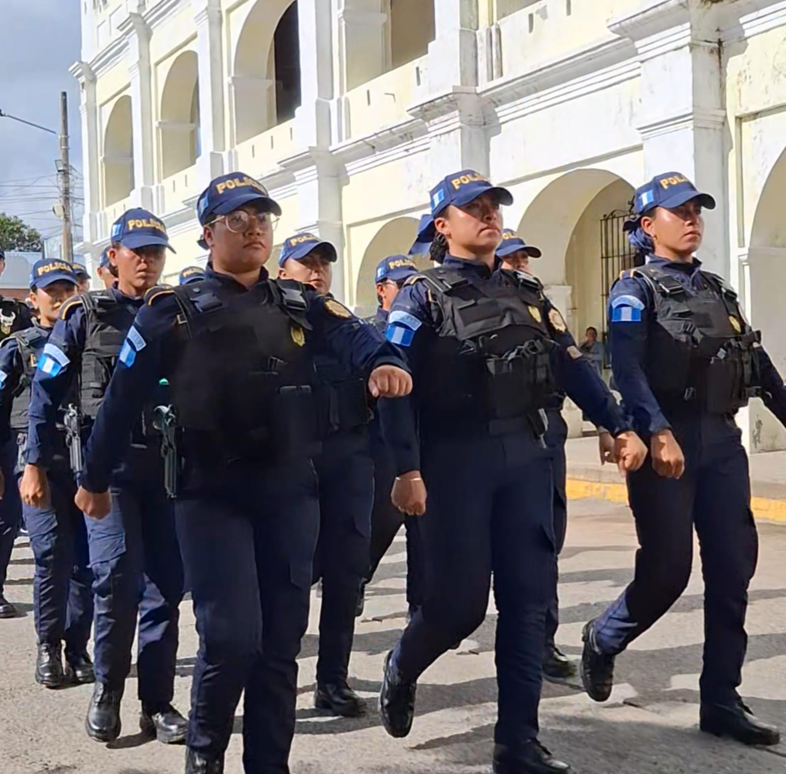 Fortalecen la seguridad con incorporación de nuevos elementos de la PNC en Jutiapa
