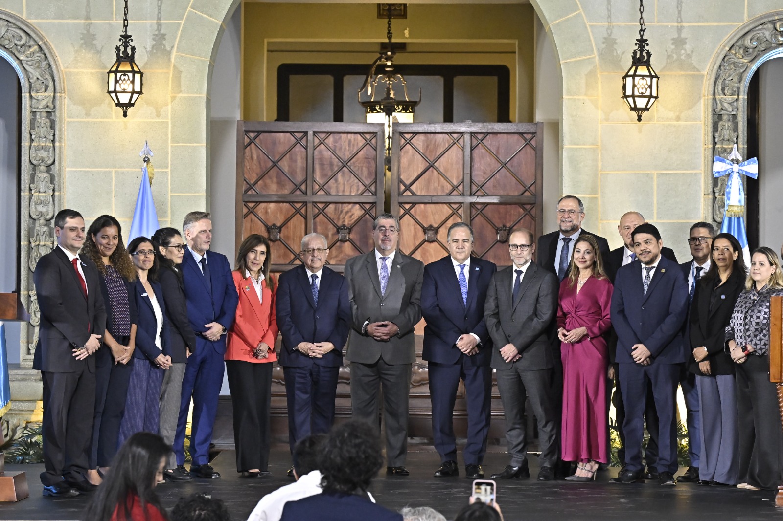 Presidente reconoce la labor de las Naciones Unidas a 80 años de su creación. / Foto: Alvaro Interiano.